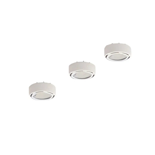 Puck Lights 4W 120V 3000K Dimmable Set with Mount Options & Plug-In