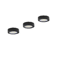 Puck Lights 4W 120V 3000K Dimmable Set with Mount Options & Plug-In