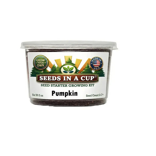 Pumpkin Grow Kit | Grow Pumpkin from Seed | Seeds In A Cup®