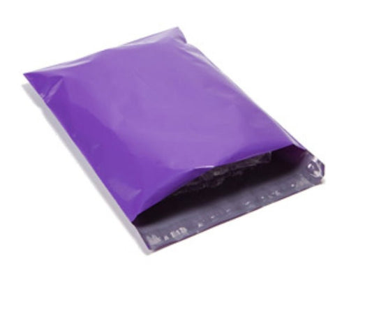 Purple Poly Mailers Size 9x12 Shipping Bags
