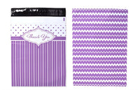 Purple Thank You Poly Mailers Size 10x13 Shipping Bags