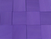 1 Inch Acoustic Foam Wedge Style Panels - 13 Color Options