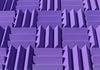 4 Inch Acoustic Foam Wedge Style Panels - 13 Color Options