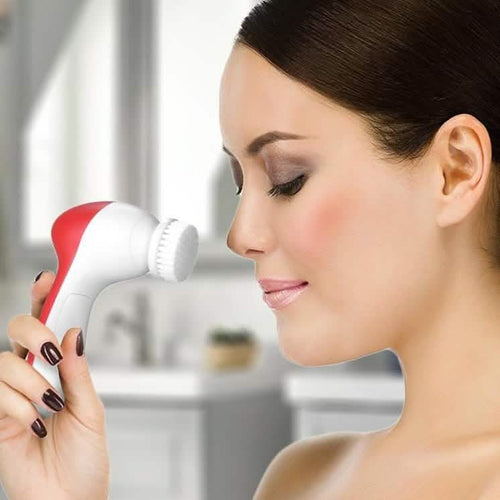Pursonic 5-in-1 Facial Cleansing Brush and Massager