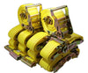 2" x 12 Ft Interior Van Ratchet E-Track Straps w/ Spring E Fittings | 500 PACK