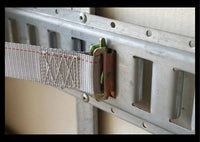 2"x 16 Ft Logistic Van Ratchet E-Track Straps w/Spring E Fittings | 12 PACK RatchetStrap.Com