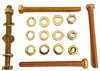 USA Ladder Rack Ratchet Straps 12 PACK | LRS-8WG