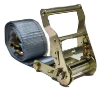 2" x 16 Ft Ratchet Strap w/ Spg E & Wire J for E & F-Tracks | 4 PACK RatchetStrap.Com