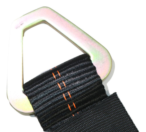 Qty 4 Axle Strap Tie Downs 24" Long & Qty 4 Ratchet Tow Straps Car Haulers, BLACK | R208ATDBK/AS24BK
