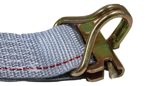 2" x 16 Ft Ratchet Strap w/ Spg E & Wire Hk for E & F-Tracks | 50 PACK RatchetStrap.Com