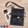 Quilted Crossbody Bag - Assorted Colors