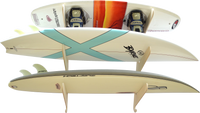 THE EXHIBITOR surfboard wall rack