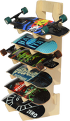 THE BOARDROOM skateboard floor rack
