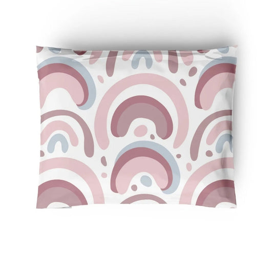 Rainbow BoHo Poly Mailers Size 10x13 Colorful Shipping Bags