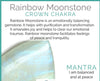 Rainbow Moonstone Crystal Quartz Stretch Gemstone Bracelet