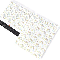 Rainbow Poly Mailers Size 10x13 Colorful Shipping Bags