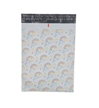 Rainbow Poly Mailers Size 10x13 Colorful Shipping Bags