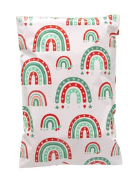 Rainbow Poly Mailers Size 12x15.5 Colorful Shipping Bags