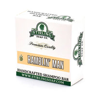 Stirling Soap Co. Ramblin' Man Shampoo Bar 3.8 Oz