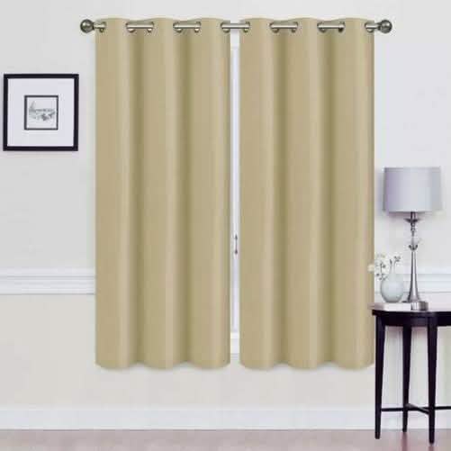 Ravenna Solid Blackout Thermal Grommet Panel Window Shades