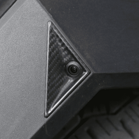[Real Carbon Fiber] Fender Camera Decorative Cover For Cybertruck