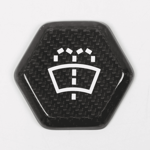 [Real Carbon Fiber] Glass Water Cover For Cybertruck