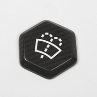 [Real Carbon Fiber] Glass Water Cover For Cybertruck