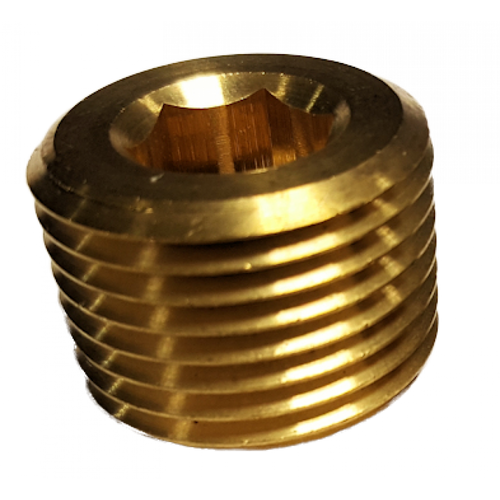 Recessed Plug - 1/2" NPT