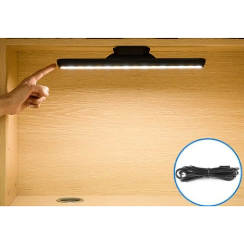 Rechargeable Desk Light Bar with Magnetic Base and LED Glow