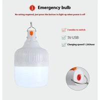 Night Market Stall Rechargeable LED Bulbs with High Brightness