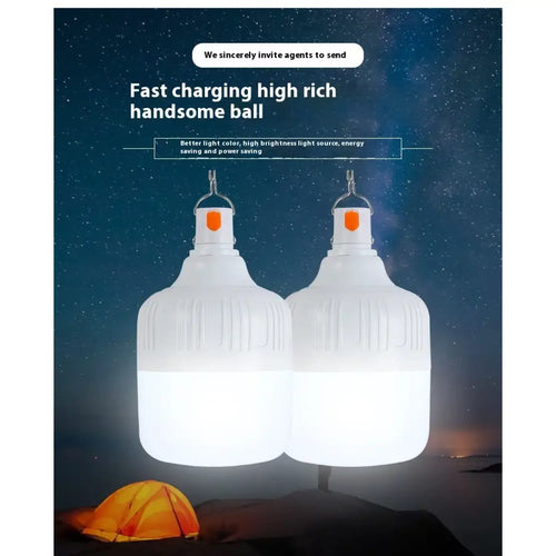 Night Market Stall Rechargeable LED Bulbs with High Brightness