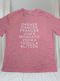 Reindeer Drinking Christmas Shirt