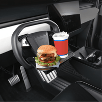 Removable Steering Wheel Tray for Cybertruck