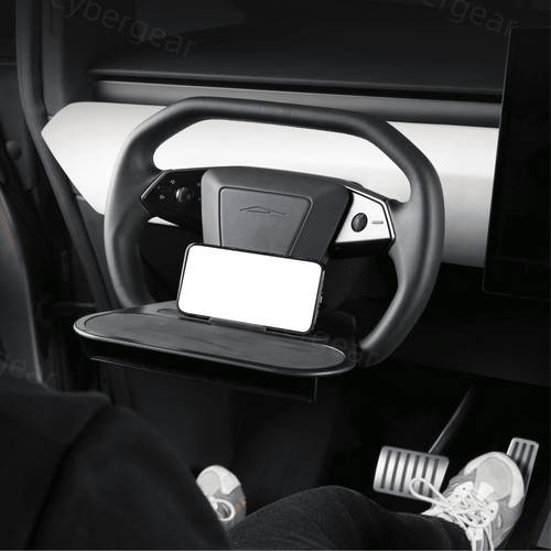 Removable Steering Wheel Tray for Cybertruck