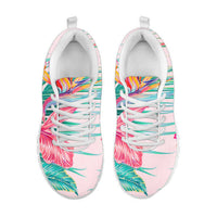 Flamingo Tropical Flower Sneakers