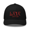 LXIX GOLF CLUB LXIX GOLF CLUB Curve Logo Trucker Cap - Red Logo