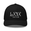 LXIX GOLF CLUB LXIX GOLF CLUB Curve Logo Trucker Cap - White Logo