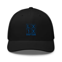LXIX GOLF CLUB LXIX GOLF CLUB Four Box Logo Trucker Cap - Blue Logo