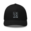 LXIX GOLF CLUB LXIX GOLF CLUB Four Box Logo Trucker Cap - Gray Logo