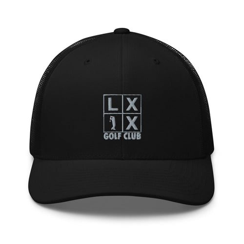 LXIX GOLF CLUB LXIX GOLF CLUB Four Box Logo Trucker Cap - Gray Logo