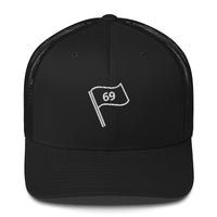 LXIX GOLF CLUB LXIX GOLF CLUB 69 Flag Trucker Cap