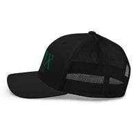 LXIX GOLF CLUB LXIX GOLF CLUB Curve Logo Trucker Cap - Green Logo