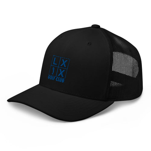LXIX GOLF CLUB LXIX GOLF CLUB Four Box Logo Trucker Cap - Blue Logo