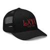 LXIX GOLF CLUB LXIX GOLF CLUB Curve Logo Trucker Cap - Red Logo
