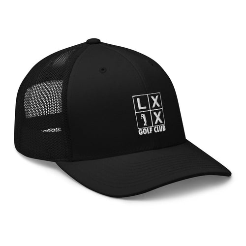 LXIX GOLF CLUB LXIX GOLF CLUB Four Box Logo Trucker Cap - White Logo