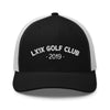 LXIX GOLF CLUB LXIX GOLF CLUB Arch Logo Trucker Cap - White Logo