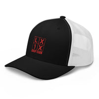 LXIX GOLF CLUB LXIX GOLF CLUB Four Box Logo Trucker Cap - Red Logo