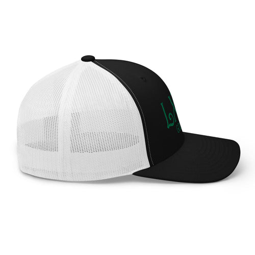 LXIX GOLF CLUB LXIX GOLF CLUB Curve Logo Trucker Cap - Green Logo