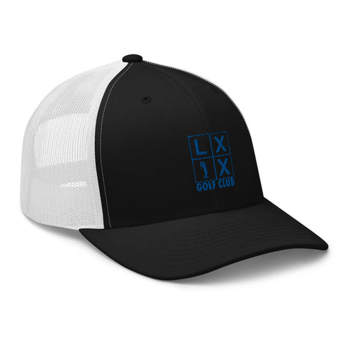 LXIX GOLF CLUB LXIX GOLF CLUB Four Box Logo Trucker Cap - Blue Logo