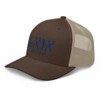 LXIX GOLF CLUB LXIX GOLF CLUB Curve Logo Trucker Cap - Blue Logo